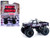 1984 Chevrolet Silverado Monster Truck #48 Ally Black and Purple with Graphics Kings of Crunch Hendrick Motorsports Tribute Special Edition 1/64 Diecast Model Car Greenlight 49180D