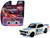 1972 Nissan Skyline 2000 GT R KPGC10 RHD Right Hand Drive #15 Kunimitsu Takahashi 50th Victory White with Blue Stripe Tokyo Torque Series 10 1/64 Diecast Model Car Greenlight 235110B