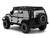 Tej s Jeep Wrangler Custom Silver Metallic with Black Top and Roof Rack Furious 7 2015 Movie 25 Years of Fast & Furious Series 1/32 Diecast Model Car Jada 34444-25TH