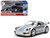 Porsche 911 Carrera RS 3 8 Mirage Silver Metallic with Blue Stripes Transformers Rise of the Beasts 2023 Movie Hollywood Rides Series 1/32 Diecast Model Car Jada 36210