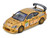 Honda Integra Type R DC5 RHD Right Hand Drive #97 Top Secret Thailand Gold Metallic with Graphics Honda Fest Thailand 2025 1/64 Diecast Model Car Inno Models IN64-DC5TST-HFTH25