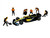 Formula Pit Crew Team Orange 6 piece Diecast Figure Set 6 Figures Limited Edition for 1/64 Scale Models American Diorama AD-2441MJ