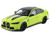 BMW M3 CS LCI Lime Green Metallic with Matt Black Top and Hood Stripes 1/18 Diecast Model Car Heimanba H1292LGRN