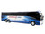 MCI D4520 Commuter Coach Bus Jefferson Lines White with Blue Graphics The Bus & Motorcoach Collection Limited Edition to 504 pieces Worldwide1/87 (HO) Diecast Model Iconic Replicas 87-0651