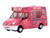 Whitby Mondial Ice Cream Van Tonibell Pink with Graphics 1/76 (OO) Scale Diecast Model Car Oxford Diecast NWM009