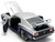 1970 Ford Mustang Boss 429 Iron Stallion Speed Shop Silver and Dark Blue Metallic Bigtime Muscle Series 1/24 Diecast Model Car Jada 36639