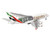 Airbus A380 800 Commercial Aircraft Emirates Airlines Wimbledon Official Partner A6 EOE White with Graphics 1/500 Diecast Model Airplane Herpa HE538664