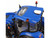 New Holland T5 120 Tractor with Front Loader Dynamic Blue 1/32 Diecast Model Universal Hobbies UH6874