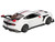 Ford Mustang GTD Spirit of America White with Red and Blue Stripes Limited Edition 1/64 Diecast Model Car Mini GT MGT01097