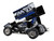 Winged Sprint Car #23 Chase Dietz Treyco Manufacturing Mountain Ridge Metals 2026 1/18 Diecast Model Car ACME A1826019