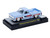 1976 Chevrolet Silverado Bonanza 10 Pickup Truck Spirit of  76 Light Blue with Red White and Blue Graphics Limited Edition to 11770 pieces Worldwide 1/64 Diecast Model Car M2 Machines 31500-MJS99