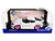 2025 Toyota GR Supra Liberty Walk Body Kit White Metallic with Pink Wheels 1/18 Diecast Model Car Solido S1815502