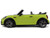 2021 Mini JCW Cabrio Zesty Yellow with Black Stripes 1/18 Model Car Otto Mobile OT1303