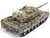 Leopard 2A4 Main Battle Tank Jaguar Scheme Austrian Army Armor Premium Series 1/72 Diecast Model Panzerkampf 12226PI