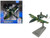 Fairchild Republic A 10 Thunderbolt II Aircraft 23rd TFW 74th TFS Flying Tigers United States Air Force Collector Series 1/144 Diecast Model Air Force 1 AF1-0144