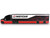 IndyCar Hauler Black and Red with Graphics 1/64 Diecast Model IXO Models IND64050
