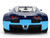 2011 Bugatti Veyron Dark Blue with Light Blue Accents Hyper Spec Series 1/24 Diecast Model Car Jada 37643
