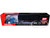 Peterbilt 589 with 72 Mid Roof Sleeper and Wilson Silverstar Livestock Trailer Bright Blue with Black Stripes and Trailer 1/64 Diecast Model DCP/First Gear 60-2172