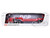 Peterbilt 379 with 63 Flat Top Sleeper and Fontaine Magnitude Lowboy Trailer with Fliptail Anty Trucking & Rigging Red with Black Stripes 1/64 Diecast Model DCP/First Gear 60-2355