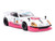 Nissan Fairlady Z RHD Right Hand Drive #1 Tamiya Racing Frog Racing Team White and Pink Designed by Jun Imai Kaido House Special 1/64 Diecast Model Car Mini GT KHMG263