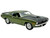 1970 Plymouth AAR Cuda Ivy Green Metallic with Black Stripes and Green Interior Limited Edition to 576 pieces Worldwide 1/18 Diecast Model Car ACME A1806140
