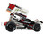 Winged Sprint Car #10 Ryan Timms Liebig Motorsports Hampel Oil 2026 1/18 Diecast Model Car ACME A1826011
