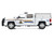 2017 Chevrolet Silverado 1500 LT Z71 Crew Cab Pickup Truck with Camper Box Royal Canadian Mounted Police White Law Enforcement and Public Service Series 1/24-1/27 Diecast Model Car Motormax 76648
