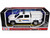 2017 Chevrolet Silverado 1500 LT Z71 Crew Cab Pickup Truck with Camper Box Royal Canadian Mounted Police White Law Enforcement and Public Service Series 1/24-1/27 Diecast Model Car Motormax 76648