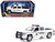 2017 Chevrolet Silverado 1500 LT Z71 Crew Cab Pickup TruckRoyal Canadian Mounted Police White with Flashing Light Bar and Front and Rear Lights and Sounds "Law Enforcement and Public Service" Series 1/24-1/27 Diecast Model Car Motormax 79515