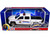 2017 Chevrolet Silverado 1500 LT Z71 Crew Cab Pickup TruckRoyal Canadian Mounted Police White with Flashing Light Bar and Front and Rear Lights and Sounds "Law Enforcement and Public Service" Series 1/24-1/27 Diecast Model Car Motormax 79515
