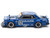 Skyline GT R V8 Drift Hakosuka RHD Right Hand Drive #12 Calsonic Blue with Graphics 1/64 Diecast Model Car Pop Race PR640114
