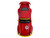 RWB 964 #17 Idlers Club Red with Yellow Accents 1/64 Diecast Model Car Model Model MM64-RWB964-003