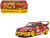 RWB 964 #17 Idlers Club Red with Yellow Accents 1/64 Diecast Model Car Model Model MM64-RWB964-003