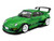 RWB 993 Green with Black Stripes 1/64 Diecast Model Car Model Model MM64-RWB993-008