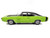 1970 Dodge Charger R T Muscle Car & Corvette Nationals MCACN Sublime Green with Black Stripes and Black Vinyl Top American Muscle Series 1/18 Diecast Model Car Auto World AMM1357