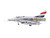 North American F-100 Super Sabre Fighter Aircraft FW 871 National Military Museum Soesterberg Netherlands United States Air Force Air Power Series 1/72 Diecast Model Hobby Master HA2127