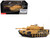 Leopard 2A4 Main Battle Tank Desert Camouflage 2nd Cavalry Armored Brigade, Turkey Syrian Border 2016 Turkish Army Armor Premium Series 1/72 Diecast Model Panzerkampf 12226PJ