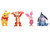 Set of 4 Diecast Figures Winnie the Pooh Franchise Metalfigs Series Diecast Models Jada 38029