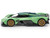 Aston Martin Valkyrie Iridescent Emerald Metallic with Green Carbon Top 1/64 Diecast Model Car Pop Race PR640269