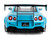 Nissan GT R R35 Liberty Walk Body Kit 2 0 RHD Right Hand Drive Blue with Black Hood Pink Slips Series 1/18 Diecast Model Car Jada 37069