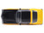 1976 Chevrolet Camaro Rally Sport Black and Yellow with Red Stripes 1/64 Diecast Model Car IXO Models  IA64011