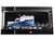 2002 Peterbilt 379 Truck Tractor White and Blue with Graphics 1/64 Diecast Model Car IXO Models U64TR010
