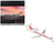 Embraer ERJ 145 Commercial Aircraft JSX N960JX White with Red Stripes Gemini 200 Series 1/200 Diecast Model Airplane GeminiJets G2JSX1505