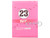 RWB 993 #23 Pink Version with Graphics Hobby Expo China 2026 Event Edition 1/64 Diecast Model Car Model Model MM64-RWB993-HEC2026