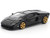 Lamborghini Countach LPI 800 4 Deep Black 1/64 Diecast Model Car Pop Race PR640341