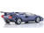 Lamborghini Countach LP 5000 Quattrovalvole Dark Blue Metallic 1/18 Diecast Model Car Kyosho KS08320DBL
