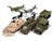 Military Set B of 6 pieces 2026 Release 1 Limited Edition Diecast Models Johnny Lightning JLML014B