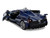 Pagani Huayra Roadster BC Blue Metallic with White Stripes Fast X (2023) Movie Fast & Furious 25th Anniversary Series 1/32 Diecast Model Car Jada 36883-25TH