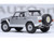 Lamborghini LM002 Argento Silver Metallic with White Interior 1/18 Model Car Autoart 74553