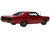 1966 Pontiac GTO Street Fighter Red Pearl Metallic Gold Accents Limited Edition 402 pieces Worldwide 1/18 Diecast Model Car ACME A1801230